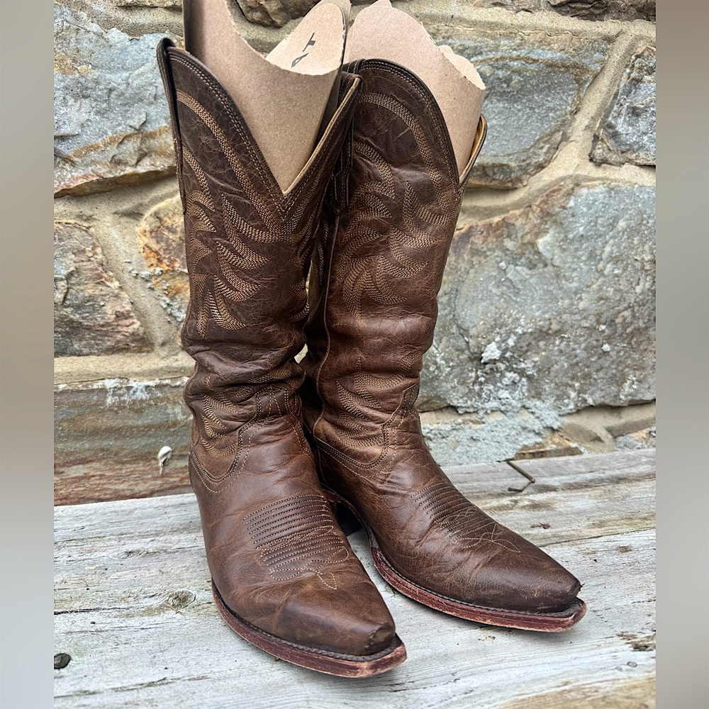 Tecovas Annie Cafe Goat size 7.5
